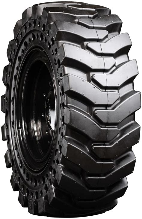 skid steer tire review|solid tires for skid steer.